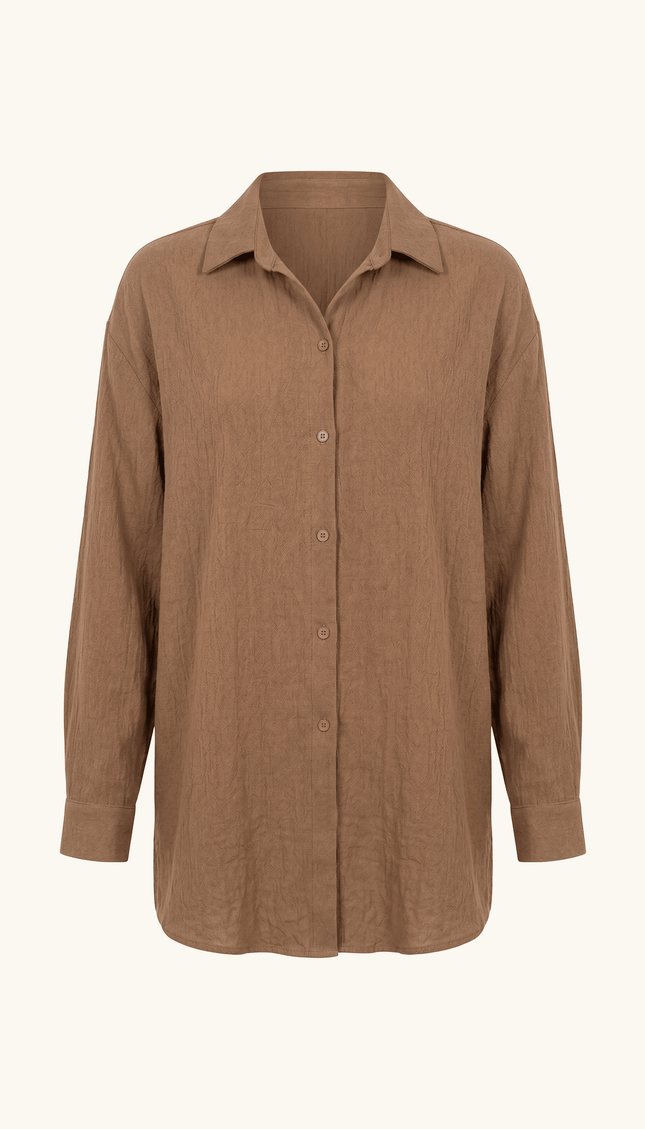 Camisa Manga Larga Safari , Colección ODISEA - Bari, los mejores trajes de baño y Bikinis. Diseño y tecnología juntos.