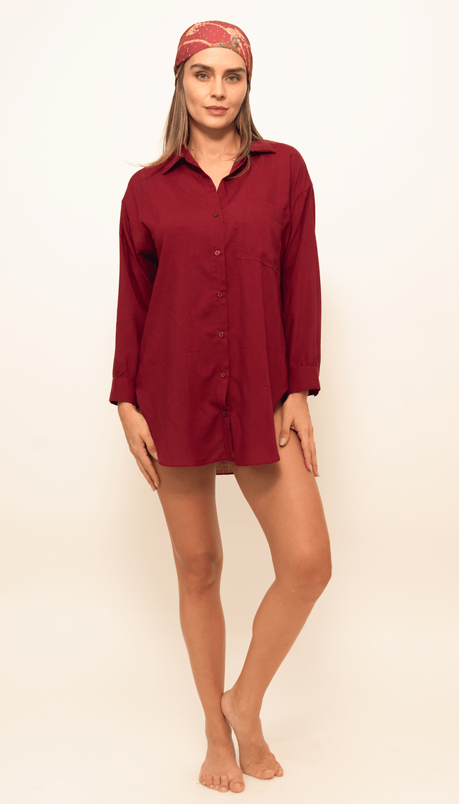 Camisa Manga Larga Spiriti Colorati, Colección Limoncello - Bari, los mejores trajes de baño y Bikinis. Diseño y tecnología juntos.