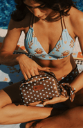 Cosmetiquera Polka Dots, Colección ODISEA - Bari, los mejores trajes de baño y Bikinis. Diseño y tecnología juntos.