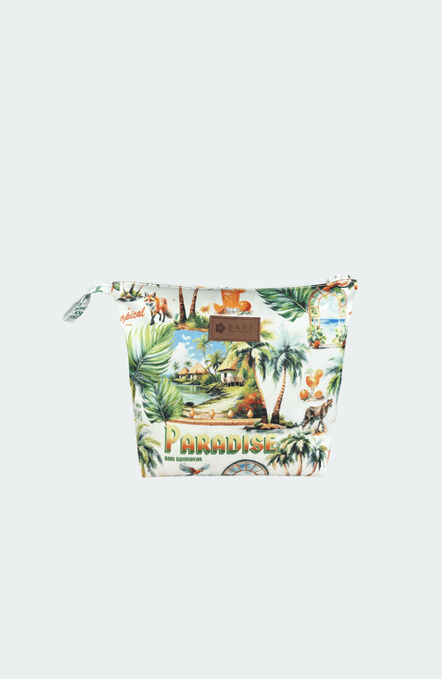 Cosmetiquera Tropical Mode, Colección Pacífico - Bari, los mejores trajes de baño y Bikinis. Diseño y tecnología juntos.