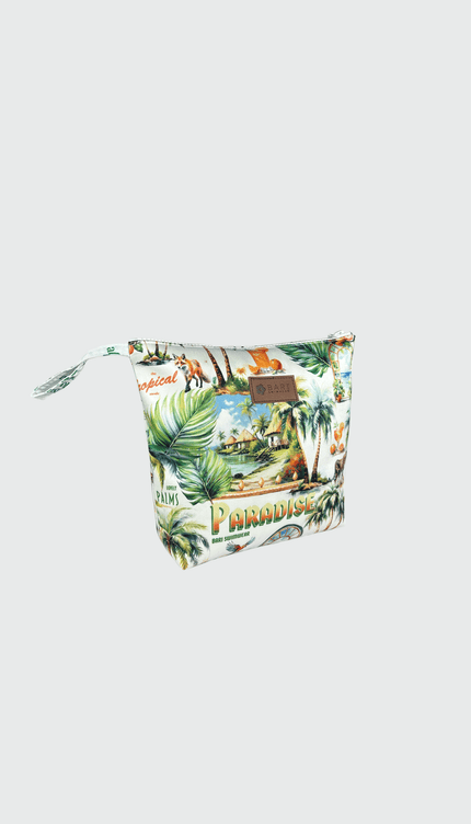 Cosmetiquera Tropical Mode, Colección Pacífico - Bari, los mejores trajes de baño y Bikinis. Diseño y tecnología juntos.