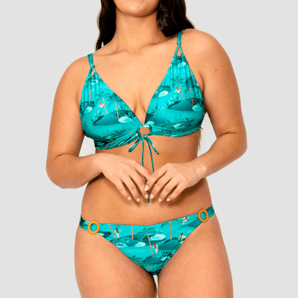 Estampado Islas Alma Viajera, Conjunto Bikini - Bari, los mejores trajes de baño y Bikinis. Diseño y tecnología juntos.