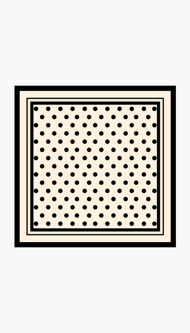 Mascada Estampada Lunares, Colección Pacífico - Bari, los mejores trajes de baño y Bikinis. Diseño y tecnología juntos.