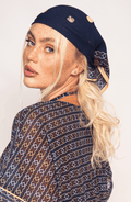 Mascada Estampada Nautical Knots, Colección Alma Frutal - Bari, los mejores trajes de baño y Bikinis. Diseño y tecnología juntos.