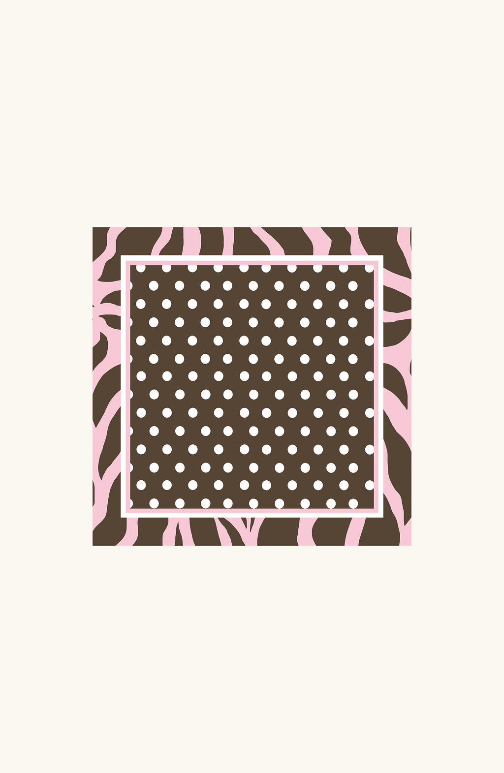 Mascada Estampada Polka Dots, Colección ODISEA - Bari, los mejores trajes de baño y Bikinis. Diseño y tecnología juntos.