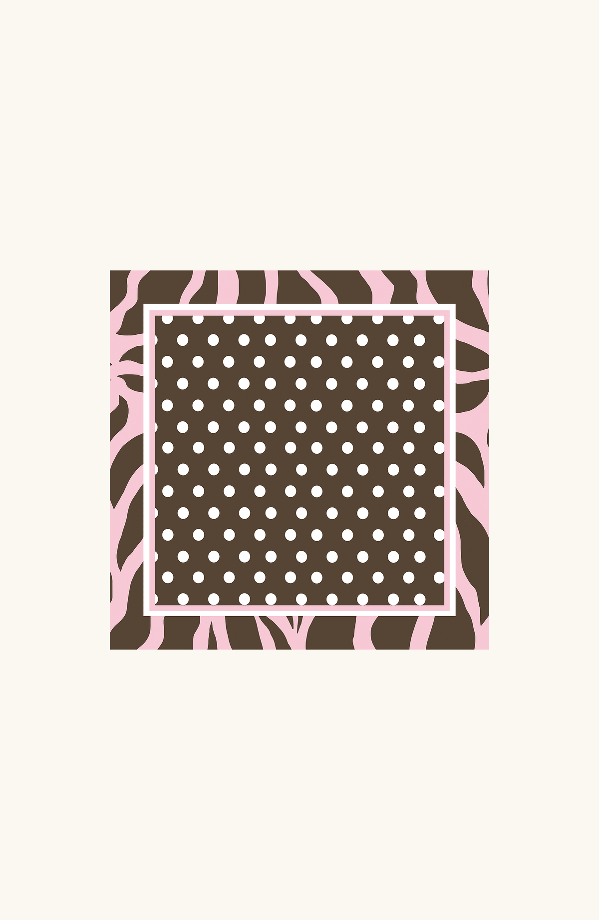 Mascada Estampada Polka Dots, Colección ODISEA - Bari, los mejores trajes de baño y Bikinis. Diseño y tecnología juntos.