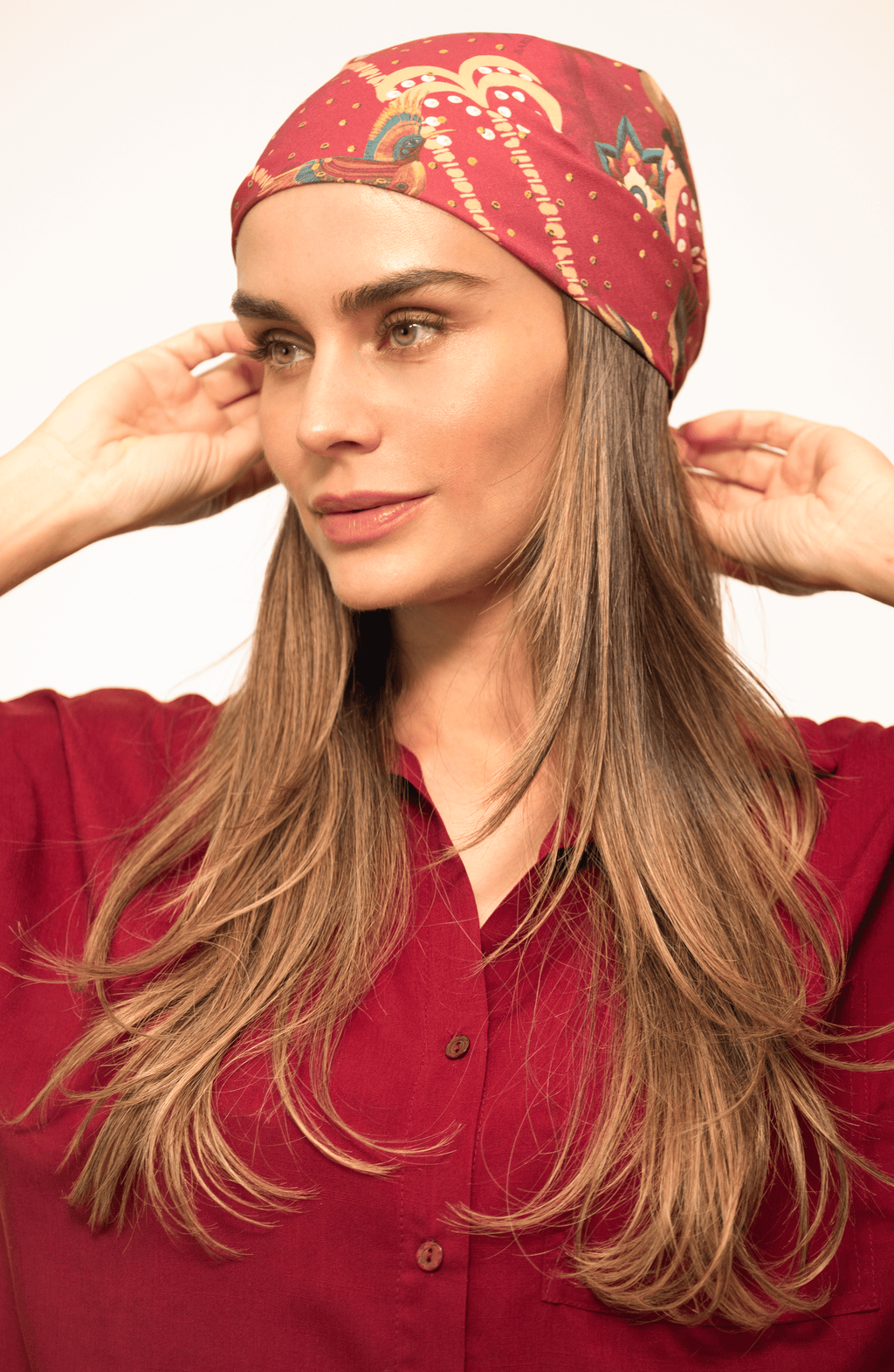 Mascada Estampada Spiriti Colorati , Colección Limoncello - Bari, los mejores trajes de baño y Bikinis. Diseño y tecnología juntos.