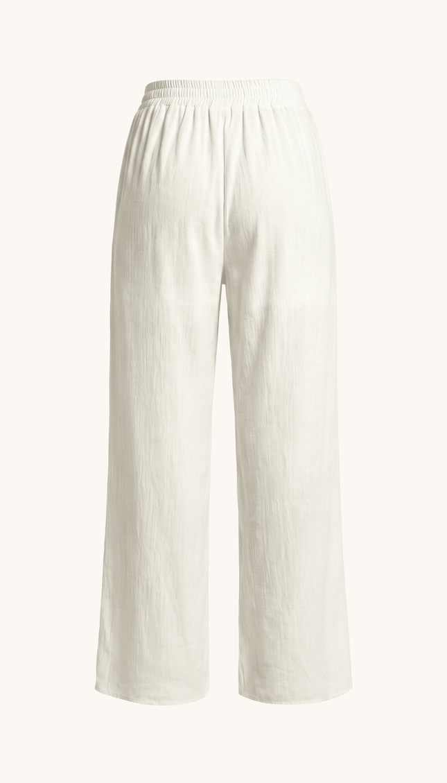 Pantalón Blanco, Colección Alquimia - Bari, los mejores trajes de baño y Bikinis. Diseño y tecnología juntos.