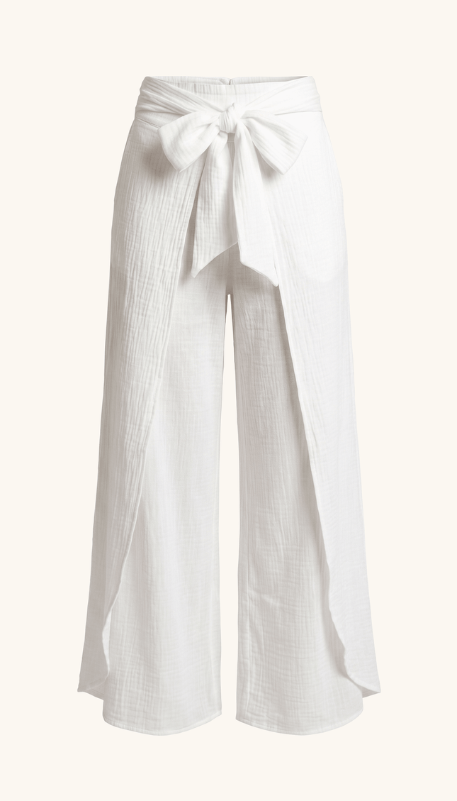 Pantalón Blanco, Colección ODISEA - Bari, los mejores trajes de baño y Bikinis. Diseño y tecnología juntos.