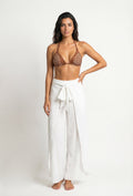 Pantalón Blanco, Colección ODISEA - Bari, los mejores trajes de baño y Bikinis. Diseño y tecnología juntos.
