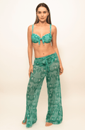 Pantalón Fresca Menta, Colección Limoncello - Bari, los mejores trajes de baño y Bikinis. Diseño y tecnología juntos.
