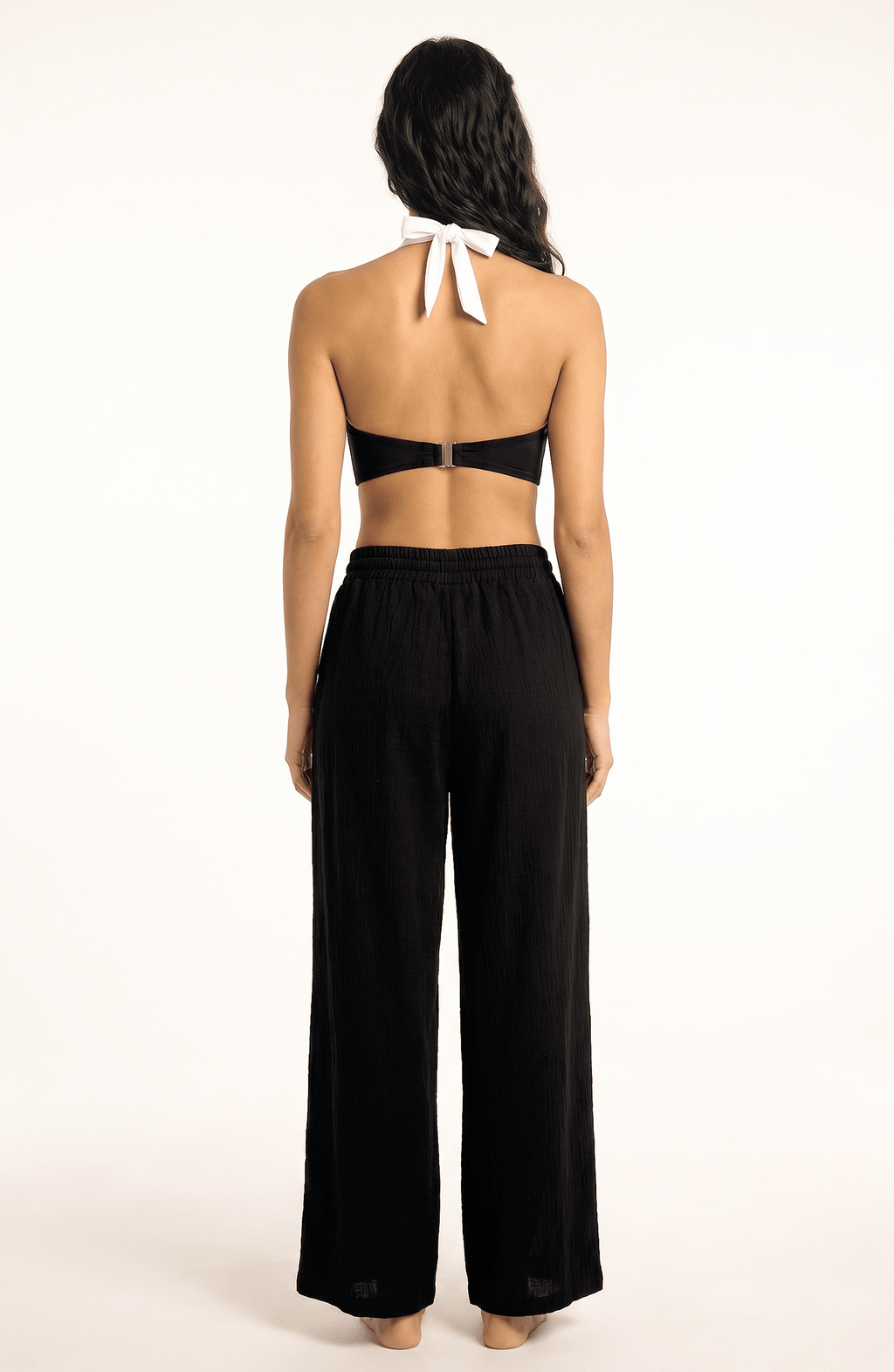 Pantalón Negro, Colección ODISEA - Bari, los mejores trajes de baño y Bikinis. Diseño y tecnología juntos.