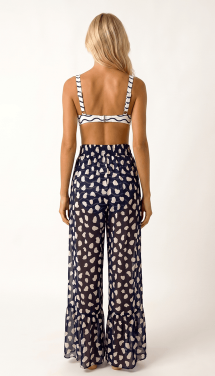 Pantalón Olas Safari, Colección ODISEA - Bari, los mejores trajes de baño y Bikinis. Diseño y tecnología juntos.