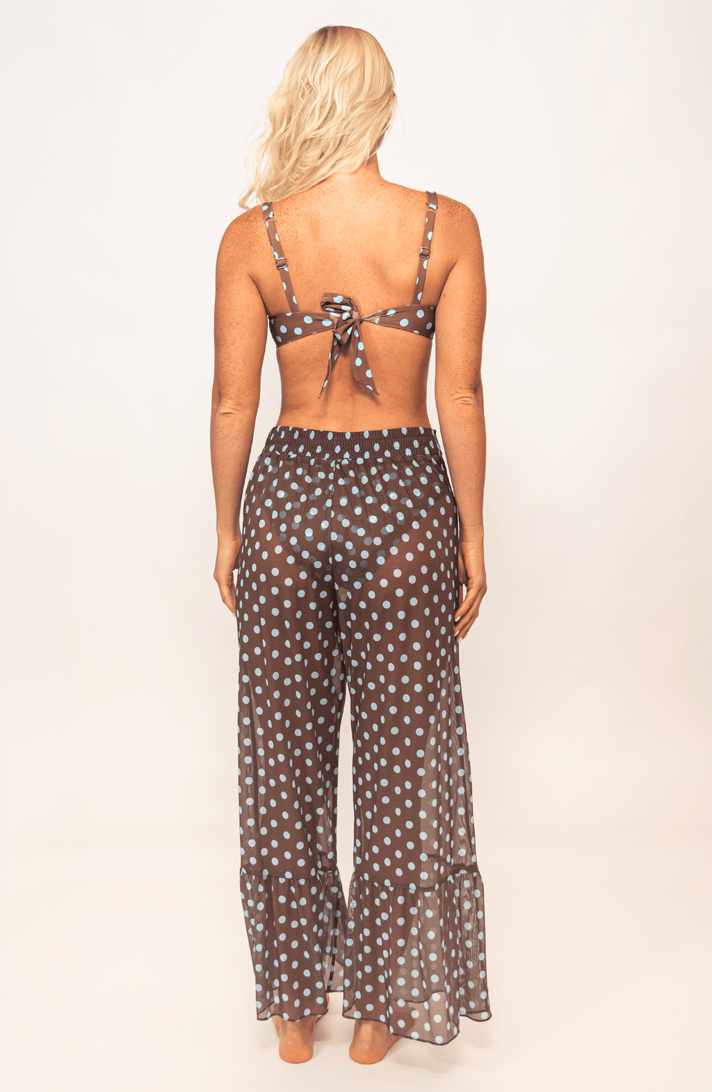 Pantalón Polka Dots, Colección ODISEA - Bari, los mejores trajes de baño y Bikinis. Diseño y tecnología juntos.