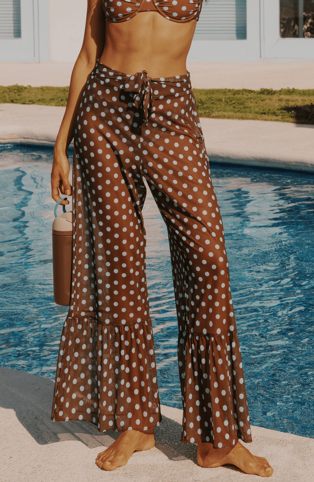 Pantalón Polka Dots, Colección ODISEA - Bari, los mejores trajes de baño y Bikinis. Diseño y tecnología juntos.