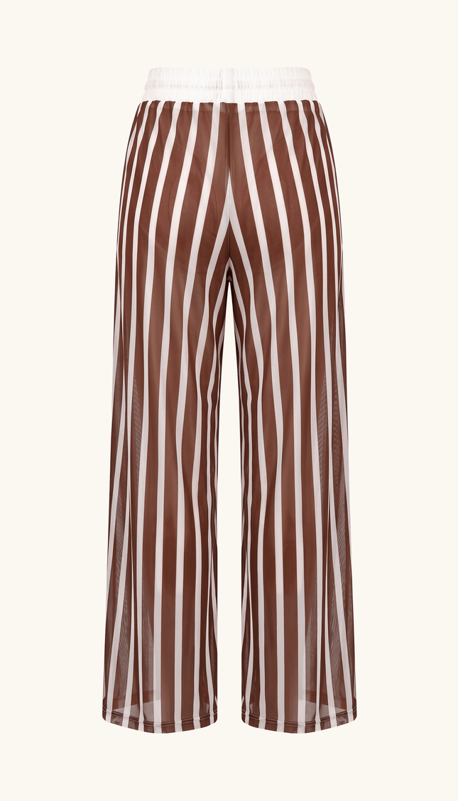 Pantalón Rayas Safari, Colección ODISEA - Bari, los mejores trajes de baño y Bikinis. Diseño y tecnología juntos.