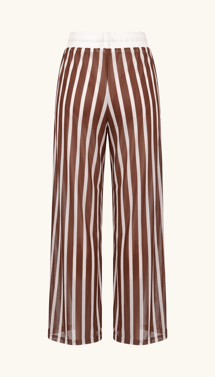 Pantalón Rayas Safari, Colección ODISEA - Bari, los mejores trajes de baño y Bikinis. Diseño y tecnología juntos.