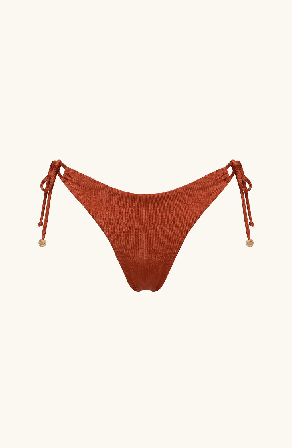 Panty Chica de Bikini Ocre , Colección Alquimia - Bari, los mejores trajes de baño y Bikinis. Diseño y tecnología juntos.