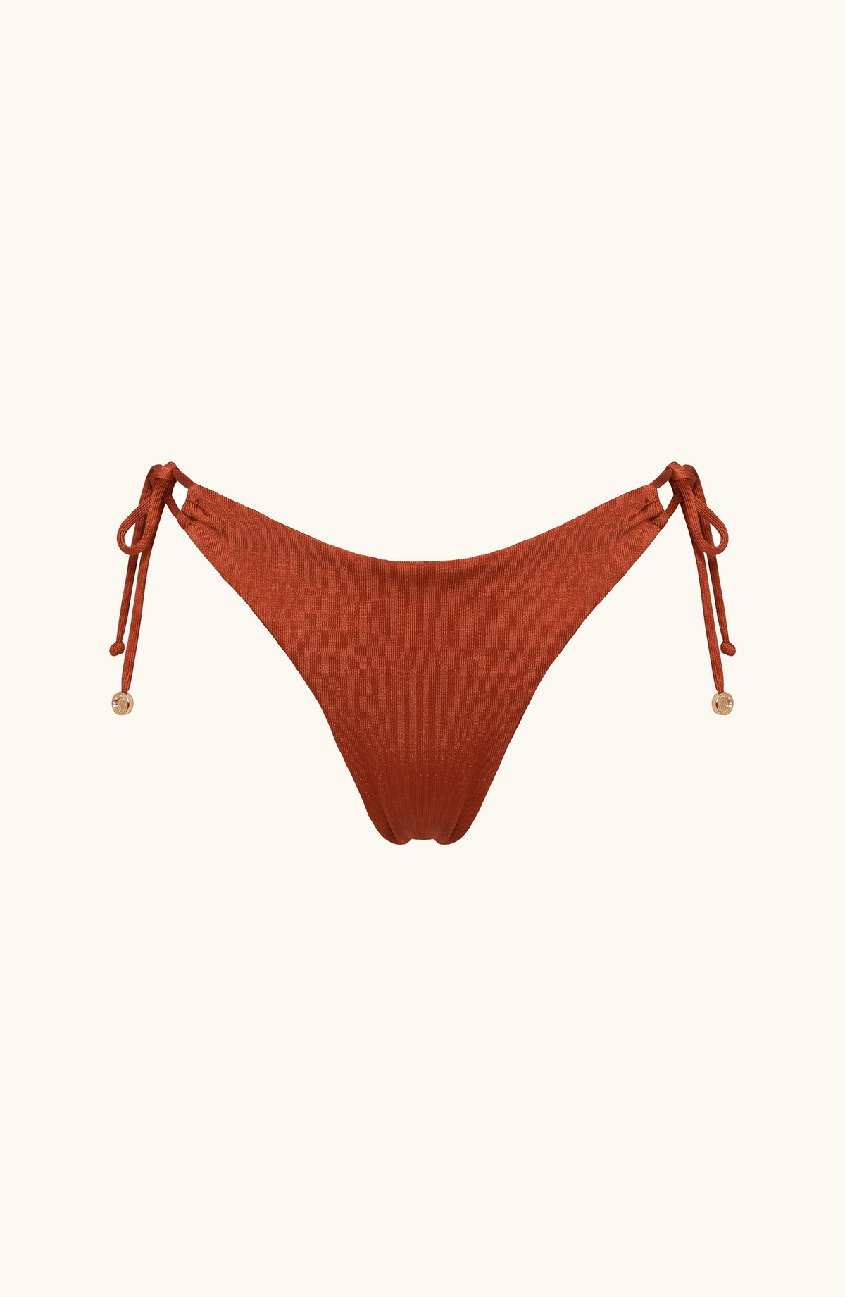 Panty Chica de Bikini Ocre , Colección Alquimia - Bari, los mejores trajes de baño y Bikinis. Diseño y tecnología juntos.