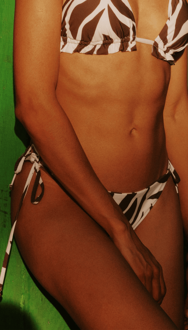 Panty de Bikini Animal Print Reversible, Colección ODISEA - Bari, los mejores trajes de baño y Bikinis. Diseño y tecnología juntos.