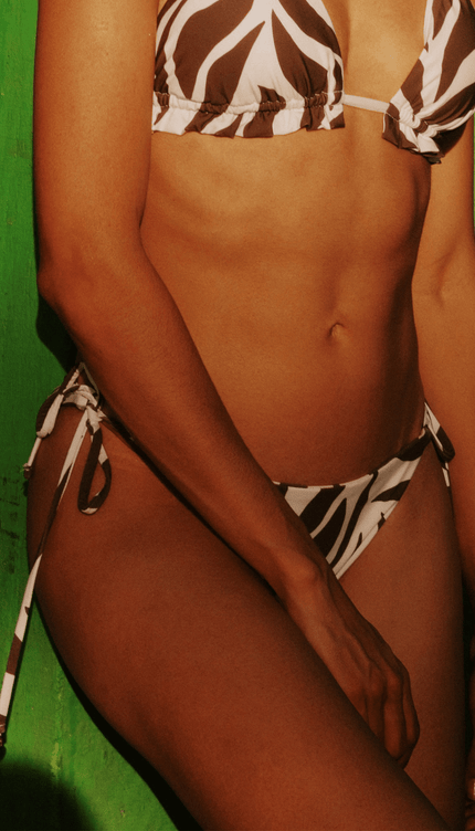 Panty de Bikini Animal Print Reversible, Colección ODISEA - Bari, los mejores trajes de baño y Bikinis. Diseño y tecnología juntos.