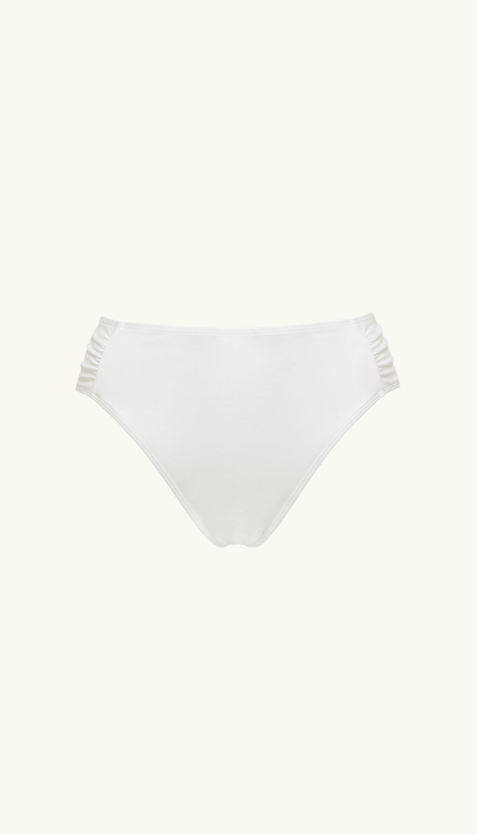 Panty de Bikini Cloud Dancer, Colección ODISEA - Bari, los mejores trajes de baño y Bikinis. Diseño y tecnología juntos.