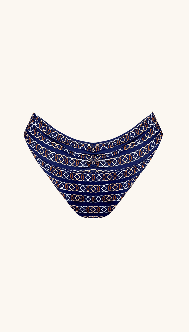 Panty de Bikini Nautical Knots, Colección Alma Frutal - Bari, los mejores trajes de baño y Bikinis. Diseño y tecnología juntos.