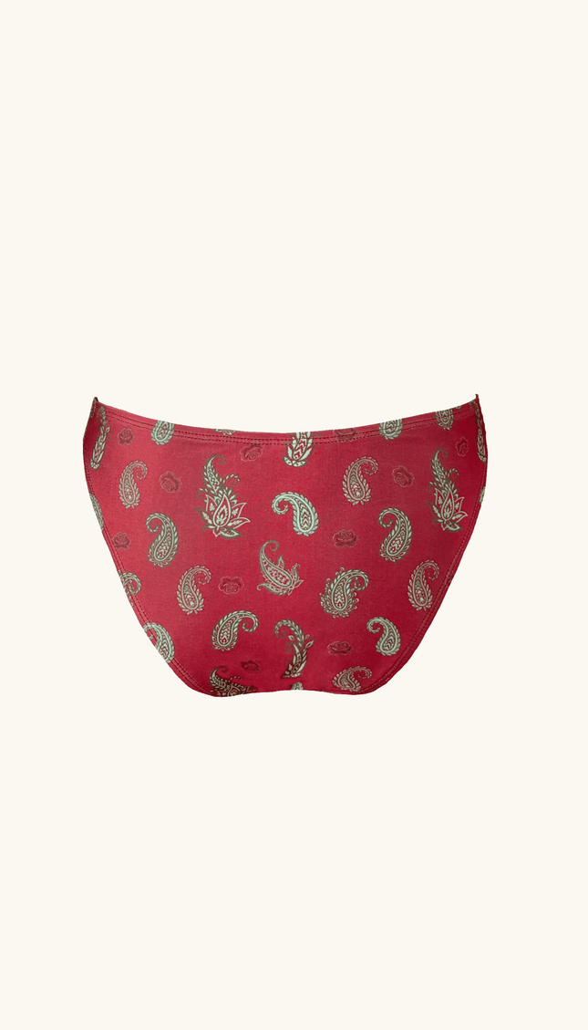 Panty de Bikini Paisley, Colección ODISEA - Bari, los mejores trajes de baño y Bikinis. Diseño y tecnología juntos.