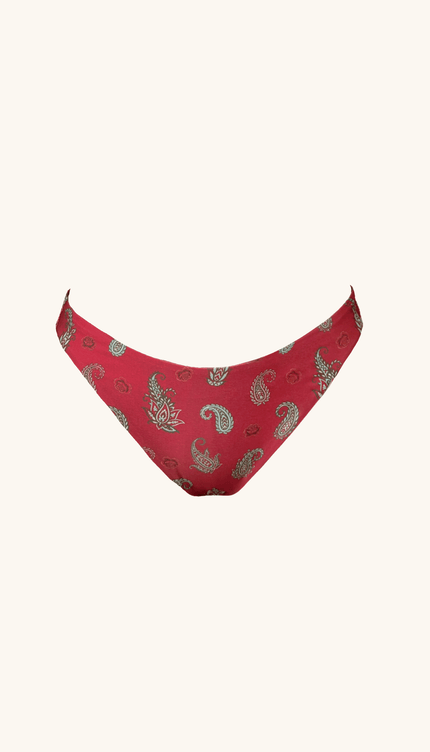 Panty de Bikini Paisley, Colección ODISEA - Bari, los mejores trajes de baño y Bikinis. Diseño y tecnología juntos.