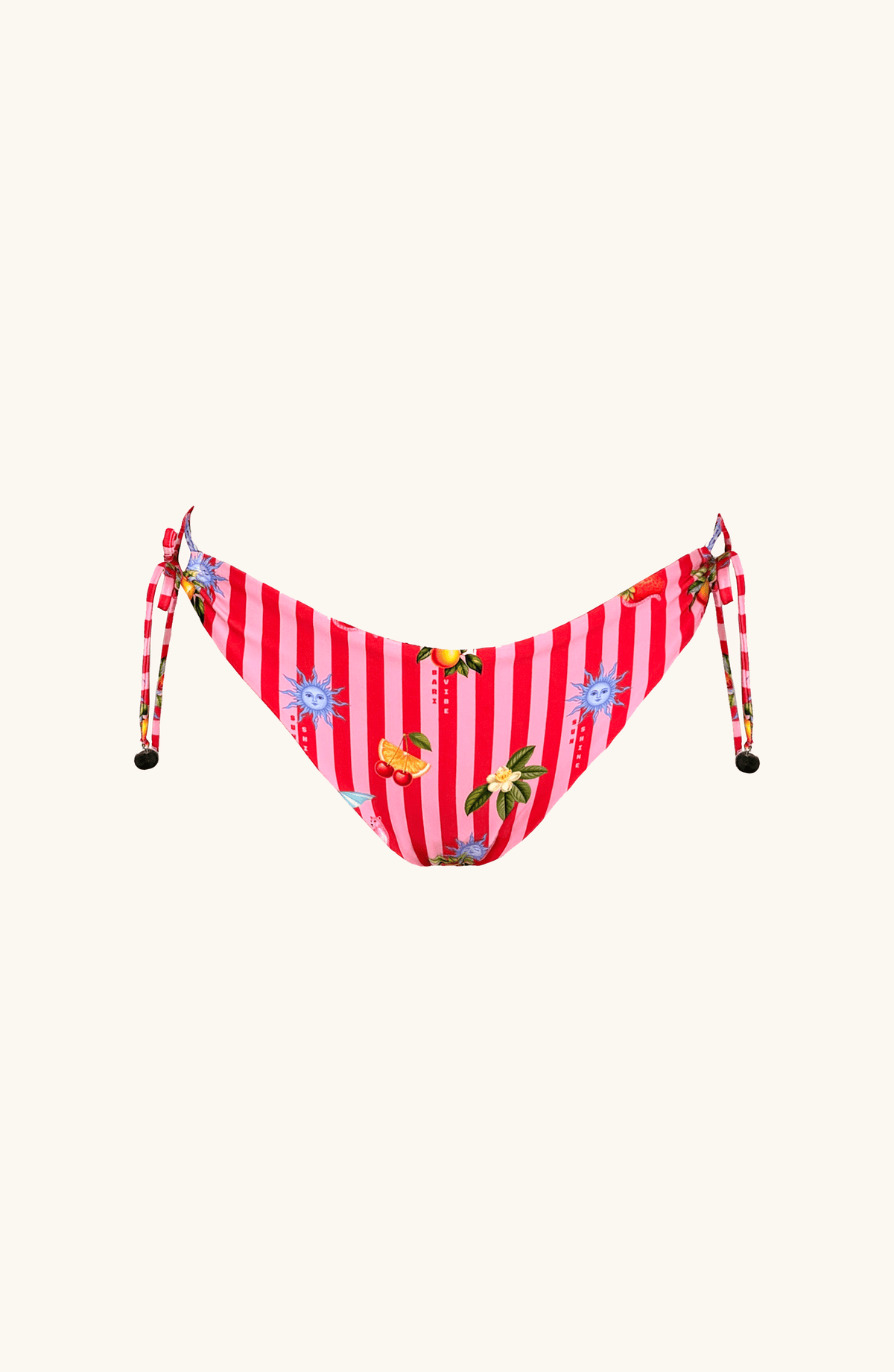Panty de Bikini Rayas, Colección Alma Frutal - Bari, los mejores trajes de baño y Bikinis. Diseño y tecnología juntos.