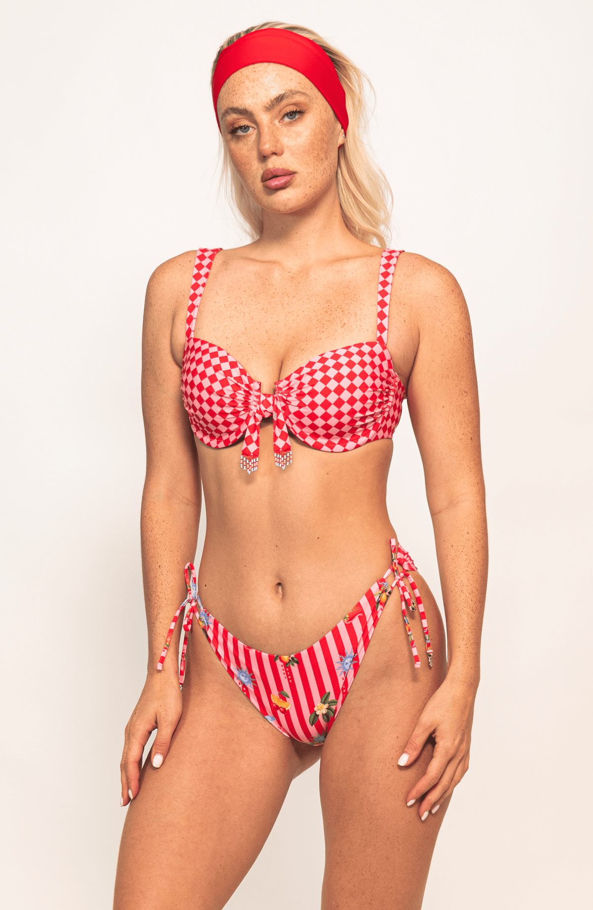 Panty de Bikini Rayas, Colección Alma Frutal - Bari, los mejores trajes de baño y Bikinis. Diseño y tecnología juntos.