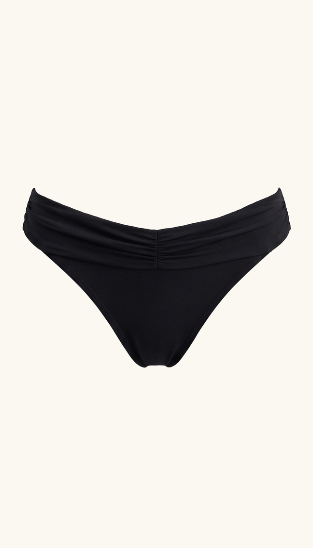 Panty Negra de Bikini, Colección Alquimia - Bari, los mejores trajes de baño y Bikinis. Diseño y tecnología juntos.