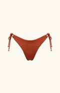 Panty Normal de Bikini Ocre , Colección Alquimia - Bari, los mejores trajes de baño y Bikinis. Diseño y tecnología juntos.