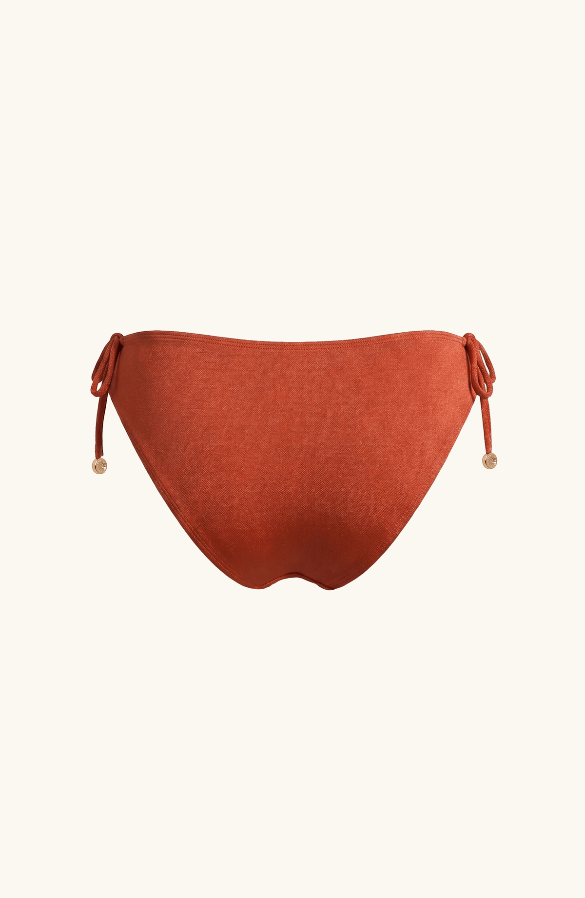 Panty Normal de Bikini Ocre , Colección Alquimia - Bari, los mejores trajes de baño y Bikinis. Diseño y tecnología juntos.
