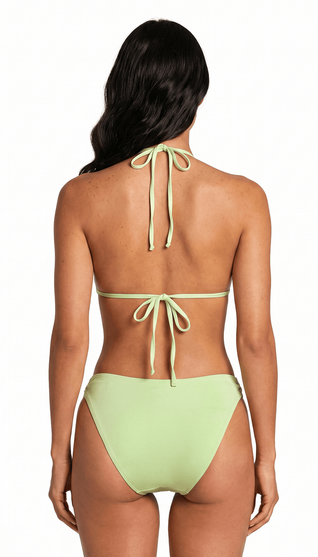 Panty normal de Bikini Verde, Colección Alquimia - Bari, los mejores trajes de baño y Bikinis. Diseño y tecnología juntos.