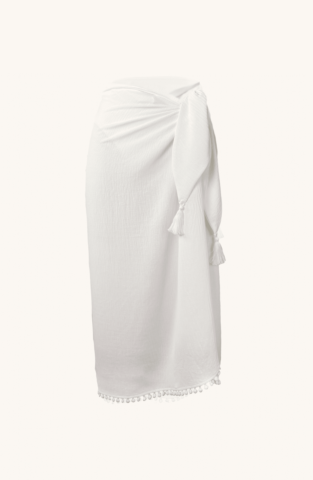 Pareo Blanco, Colección ODISEA - Bari, los mejores trajes de baño y Bikinis. Diseño y tecnología juntos.