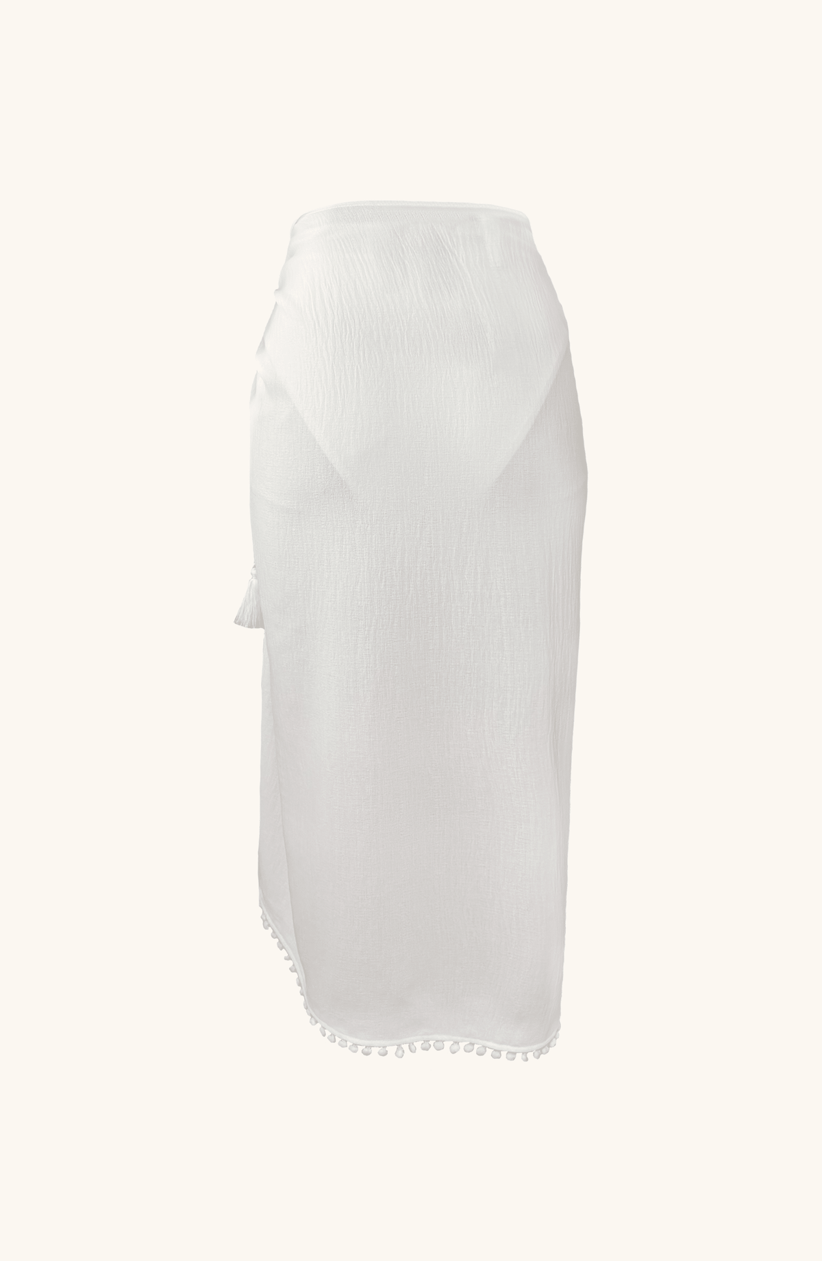Pareo Blanco, Colección ODISEA - Bari, los mejores trajes de baño y Bikinis. Diseño y tecnología juntos.