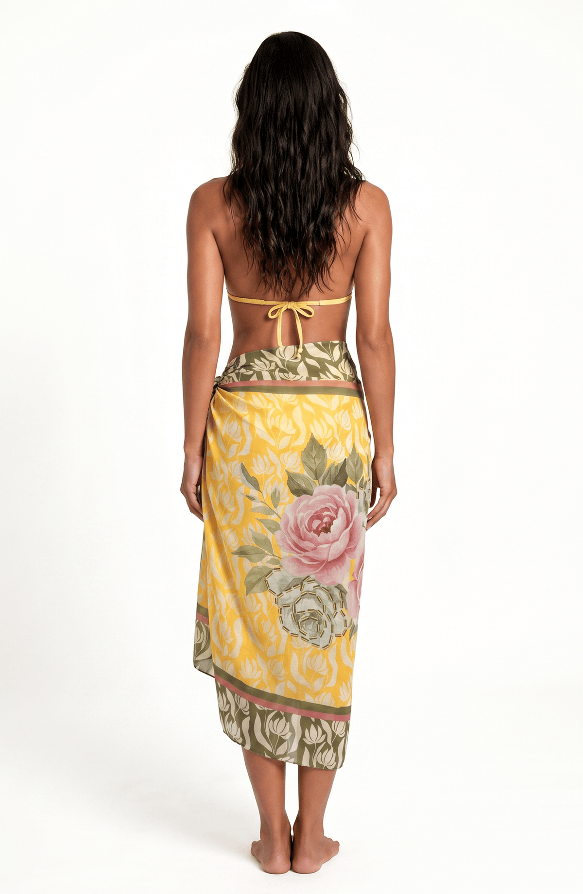 Pareo Botanique, Colección Alquimia - Bari, los mejores trajes de baño y Bikinis. Diseño y tecnología juntos.