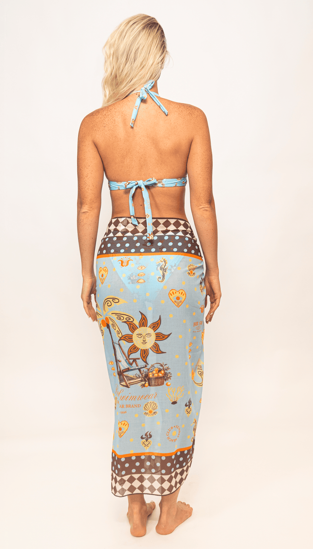 Pareo Campirana , Colección ODISEA - Bari, los mejores trajes de baño y Bikinis. Diseño y tecnología juntos.