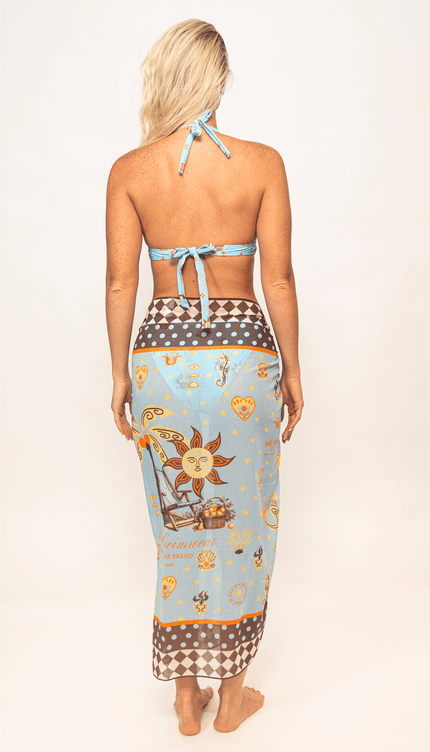 Pareo Campirana , Colección ODISEA - Bari, los mejores trajes de baño y Bikinis. Diseño y tecnología juntos.