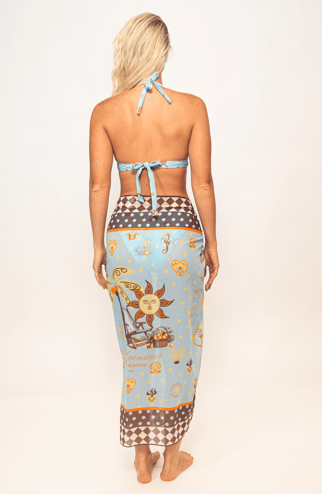 Pareo Campirana , Colección ODISEA - Bari, los mejores trajes de baño y Bikinis. Diseño y tecnología juntos.