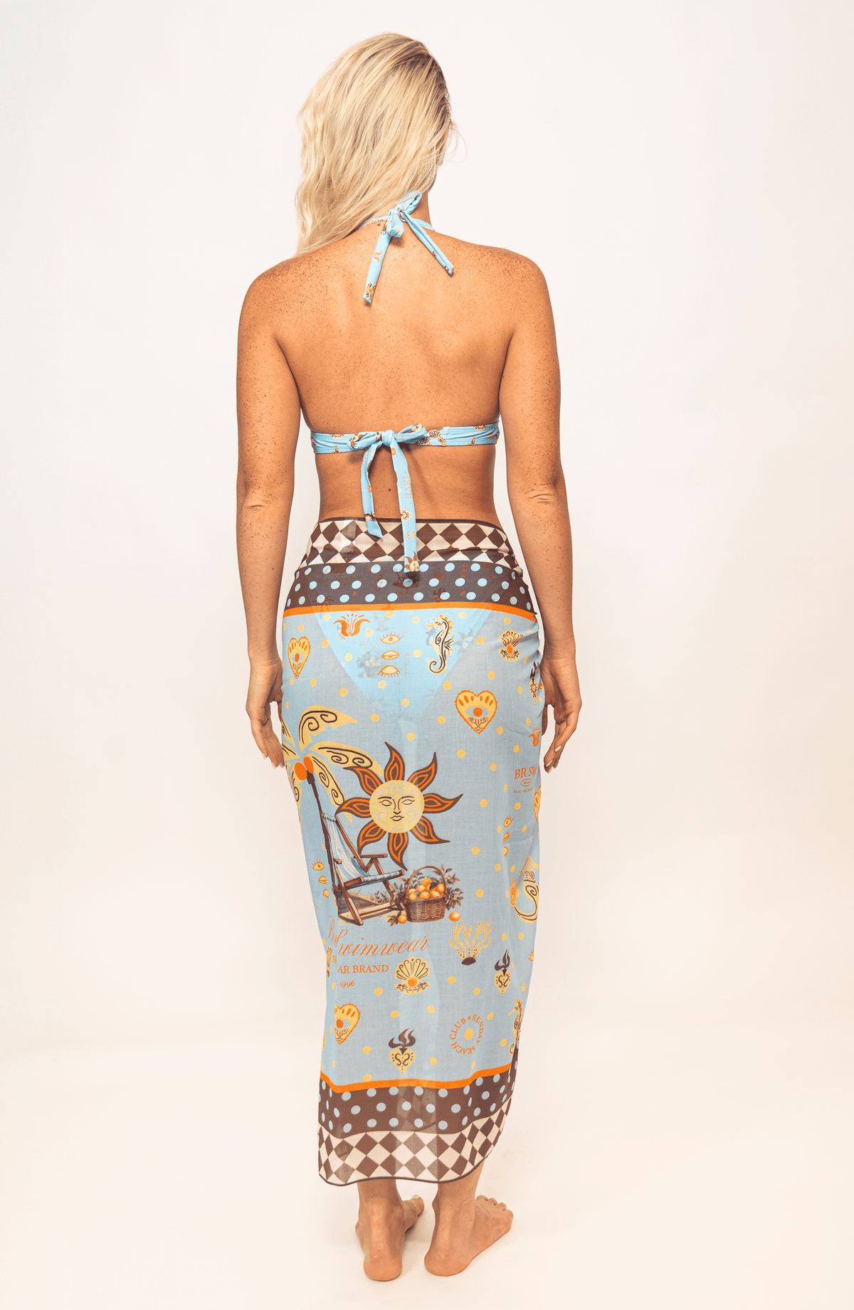 Pareo Campirana , Colección ODISEA - Bari, los mejores trajes de baño y Bikinis. Diseño y tecnología juntos.