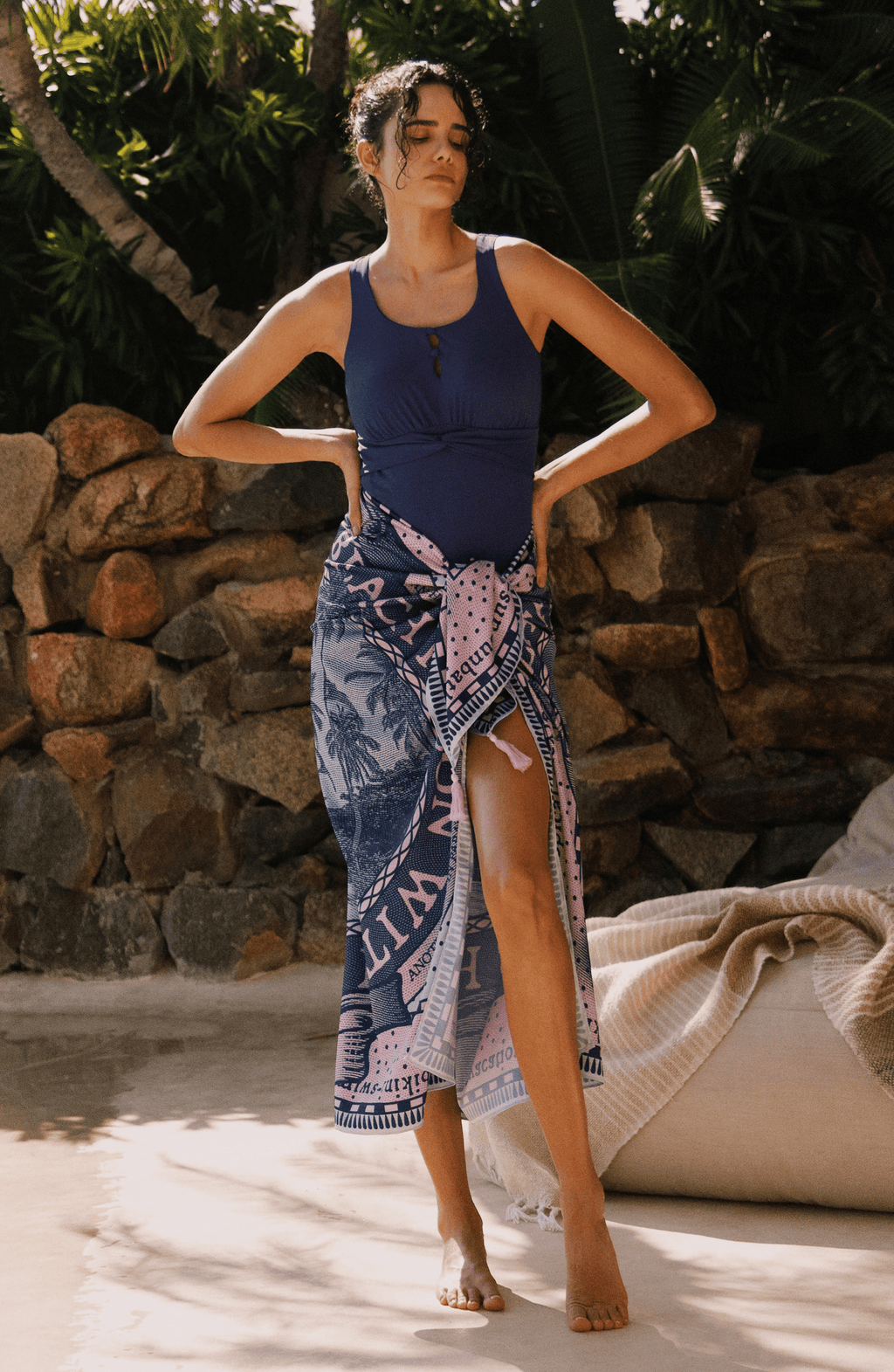 Pareo Costa Bella, Colección Limoncello - Bari, los mejores trajes de baño y Bikinis. Diseño y tecnología juntos.