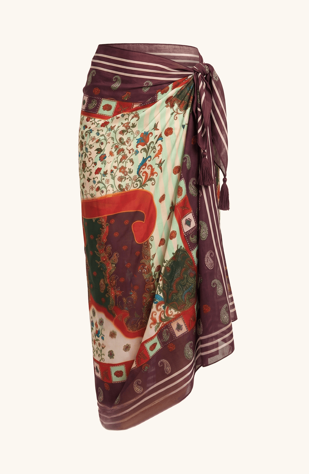 Pareo Estampado Paisley, Colección ODISEA - Bari, los mejores trajes de baño y Bikinis. Diseño y tecnología juntos.