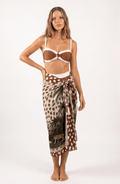 Pareo Estampado Safari , Colección ODISEA sin precio - Bari, los mejores trajes de baño y Bikinis. Diseño y tecnología juntos.