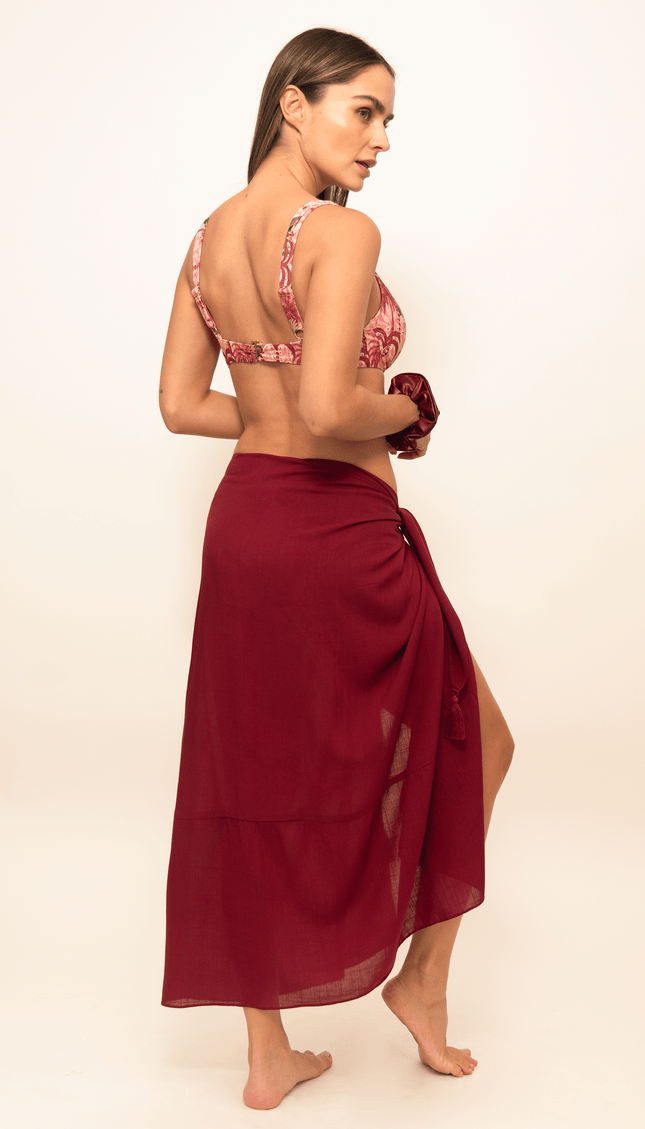 Pareo Vino Spiriti Colorati, Colección Limoncello - Bari, los mejores trajes de baño y Bikinis. Diseño y tecnología juntos.