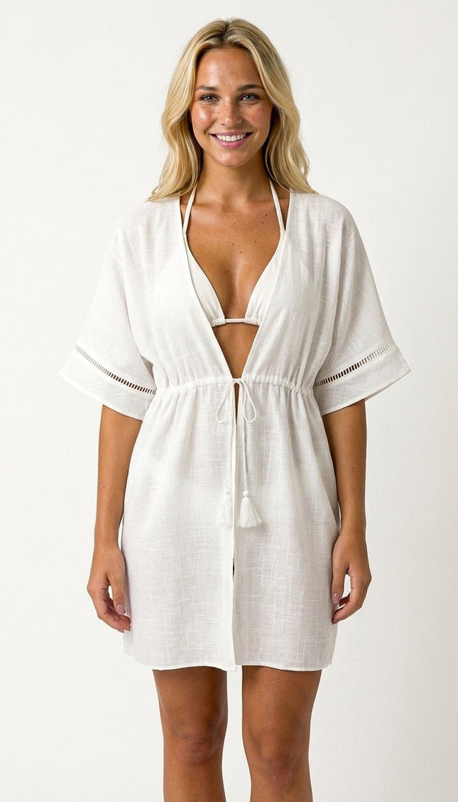 Salida Blanca, Colección ODISEA - Bari, los mejores trajes de baño y Bikinis. Diseño y tecnología juntos.