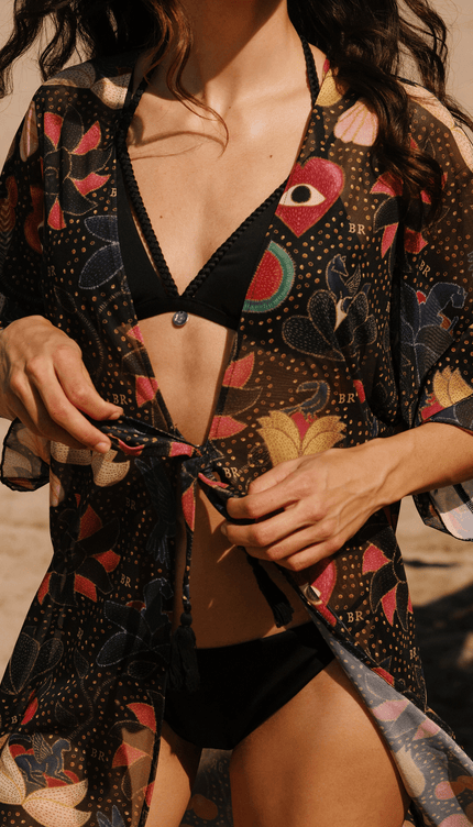 Salida de Playa , Colección Alma Frutal - Bari, los mejores trajes de baño y Bikinis. Diseño y tecnología juntos.