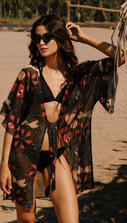 Salida de Playa , Colección Alma Frutal - Bari, los mejores trajes de baño y Bikinis. Diseño y tecnología juntos.