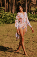 Salida de Playa Tropical , Colección Alma Frutal - Bari, los mejores trajes de baño y Bikinis. Diseño y tecnología juntos.